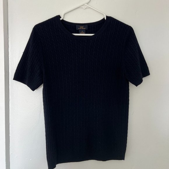 Brooks Brothers Navy Two-Piece Sweater Set - Picture 1 of 3